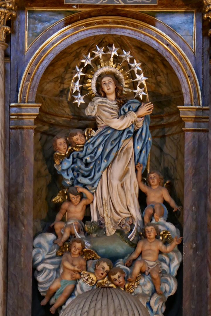 Marija v oltarju